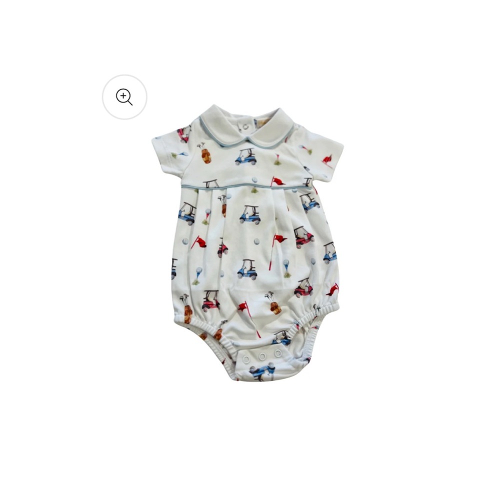 White Printed Kids One Piece Bodysuit